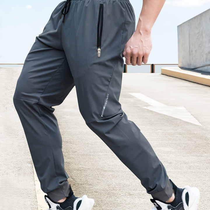 Drawstring Loose Fit Pants Men's Casual Joggers For Men Winter Fall Running Jogging