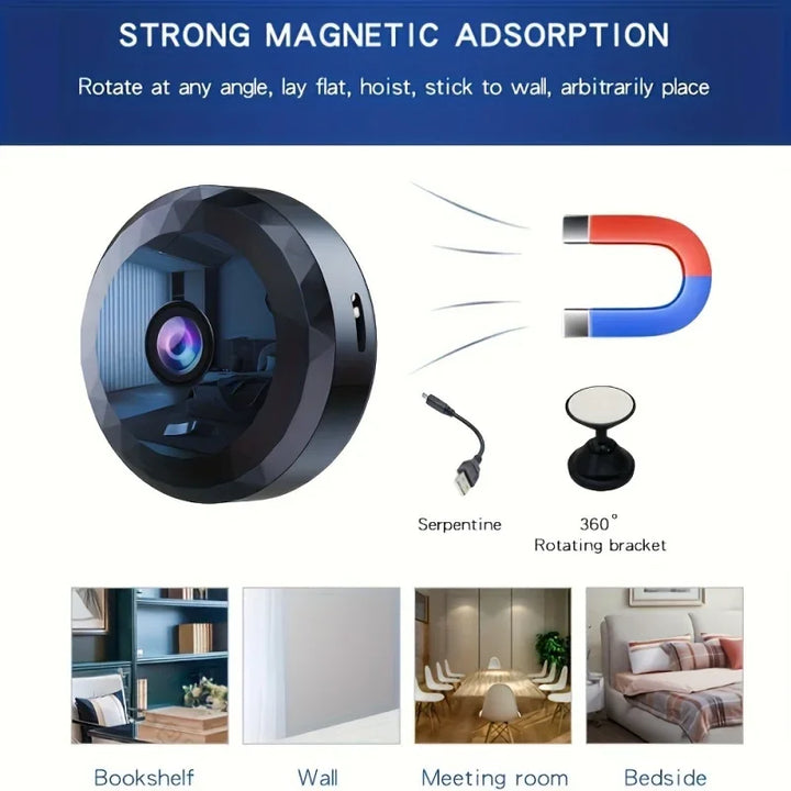 Xiaomi HD Mini Wireless WiFi Camera Remote Intelligent Security Camera Night Version Voice Video Surveillance Camcorder For Home