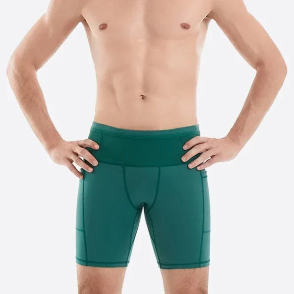 (Mul-Pockets Compression Shorts 3.0)Men Marathon Running Shorts Quick Dry Exercise Training Jogging Cycling Fitness Tight Shorts - Image 10