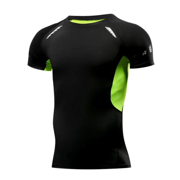 camiseta de compressão masculina - Image 7