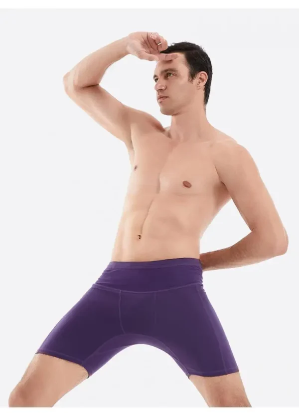 (Mul-Pockets Compression Shorts 3.0)Men Marathon Running Shorts Quick Dry Exercise Training Jogging Cycling Fitness Tight Shorts - Image 28